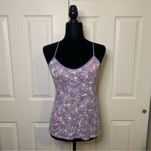Gap Purple Patterned Cami Top